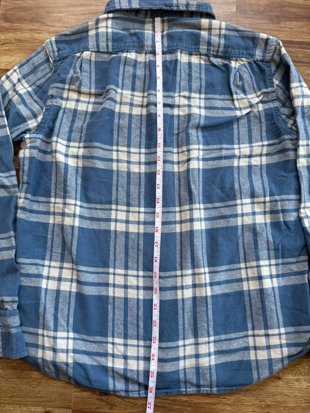 Jachs Blue & White Plaid Long-Sleeve Button-Down Shirt